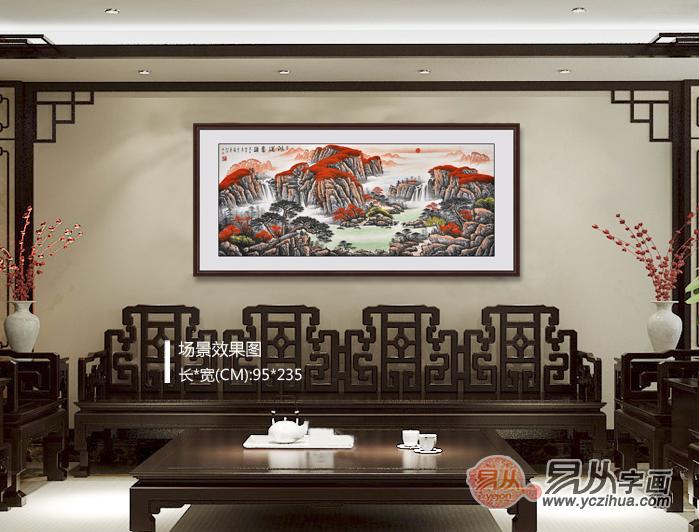 電視上方掛畫選擇指南，什么畫更適合？