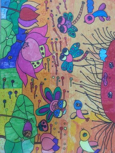 最新少兒繪畫作品大賞，創(chuàng)意無限的兒童畫作展示 ??