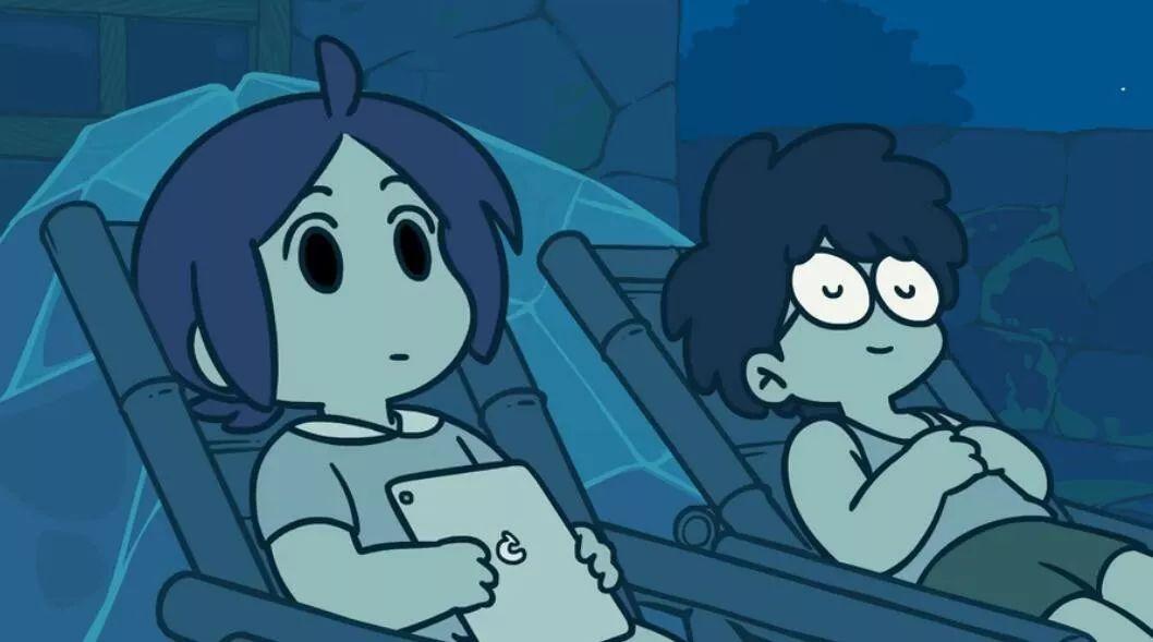 羅小黑最新日常，星光下的溫馨夜晚