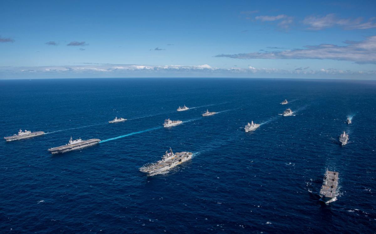 美航母南海動向觀察與解析??
