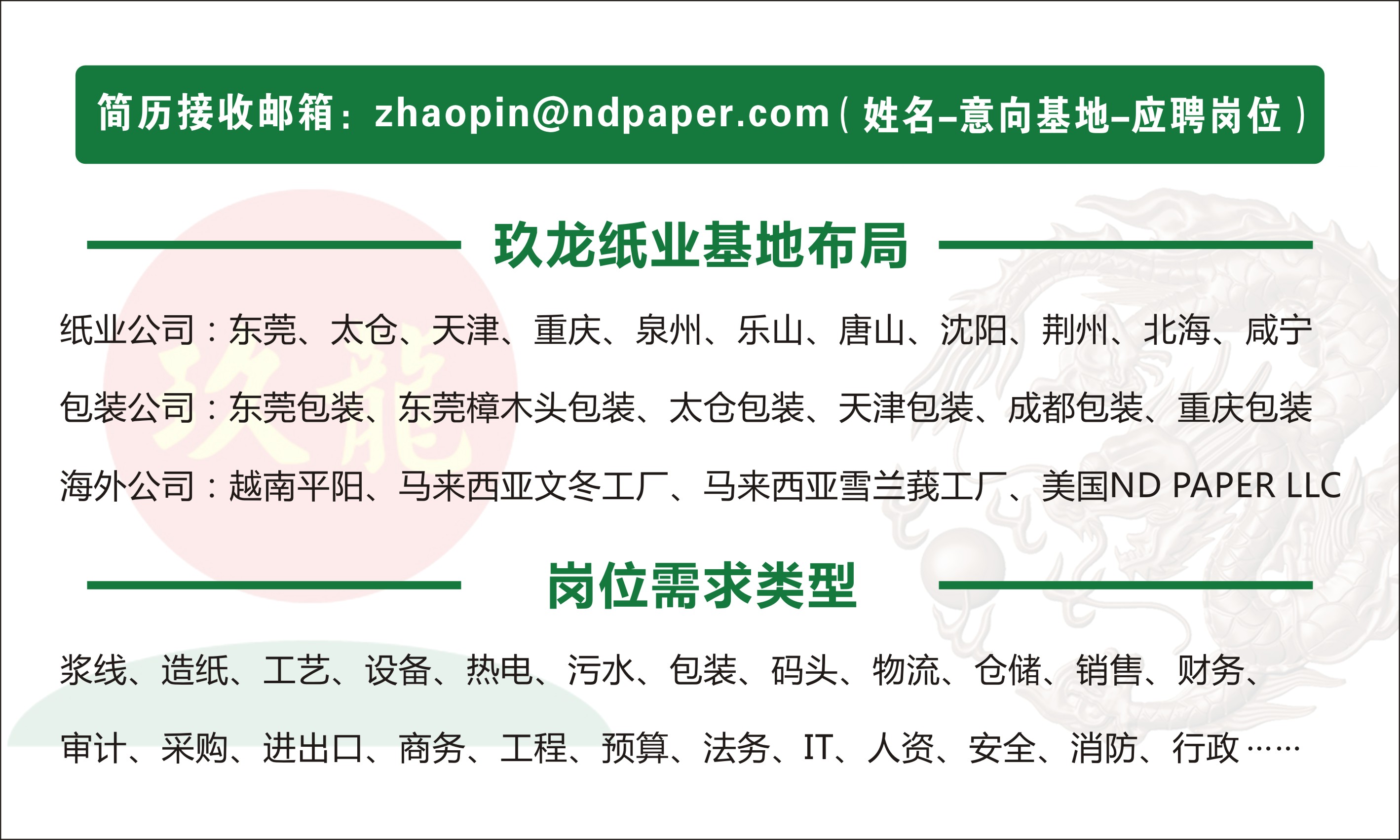 重慶玖龍紙業(yè)最新招聘信息，開啟職業(yè)成長與學習之旅