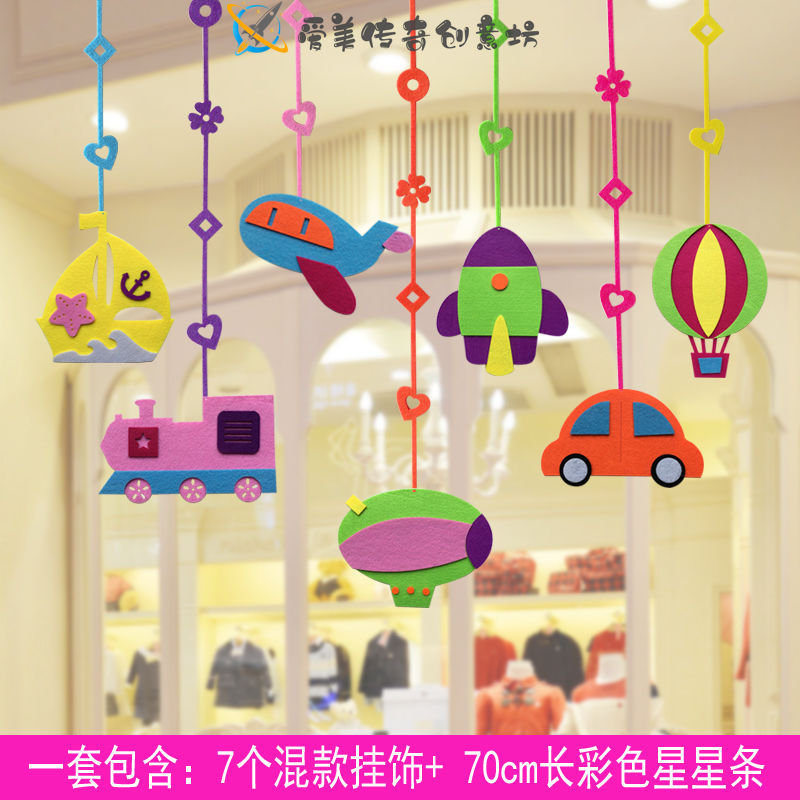 幼兒園走廊掛飾創(chuàng)新，融合教育與藝術(shù)環(huán)境的新風(fēng)尚