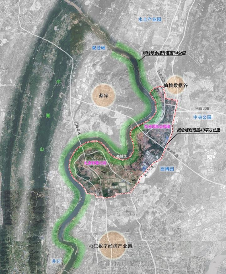 重慶禮嘉最新規(guī)劃圖，科技驅(qū)動未來，展現(xiàn)新城市風貌