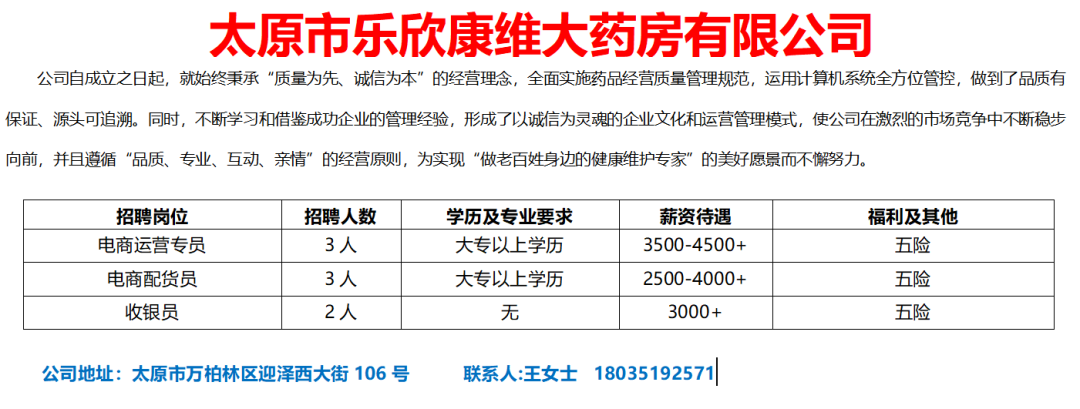 太原單位廚師最新招聘及其論述概述